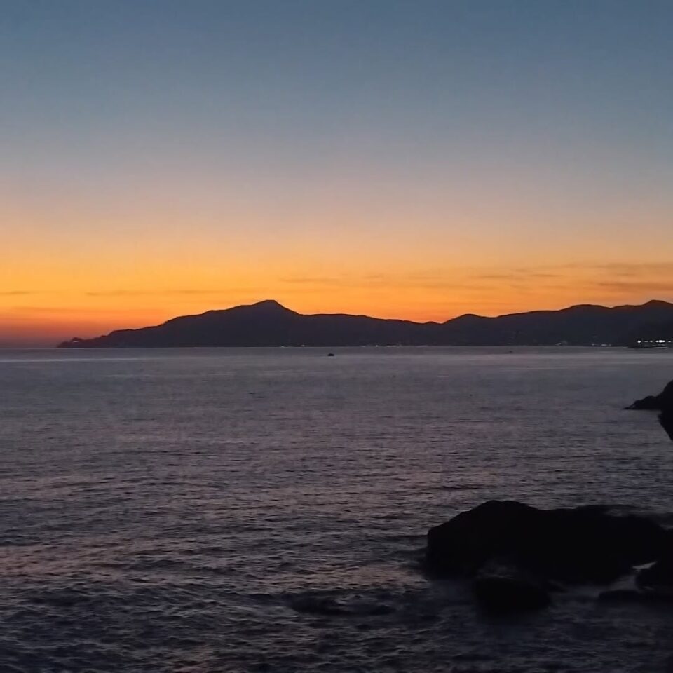tramonto cavi cigno